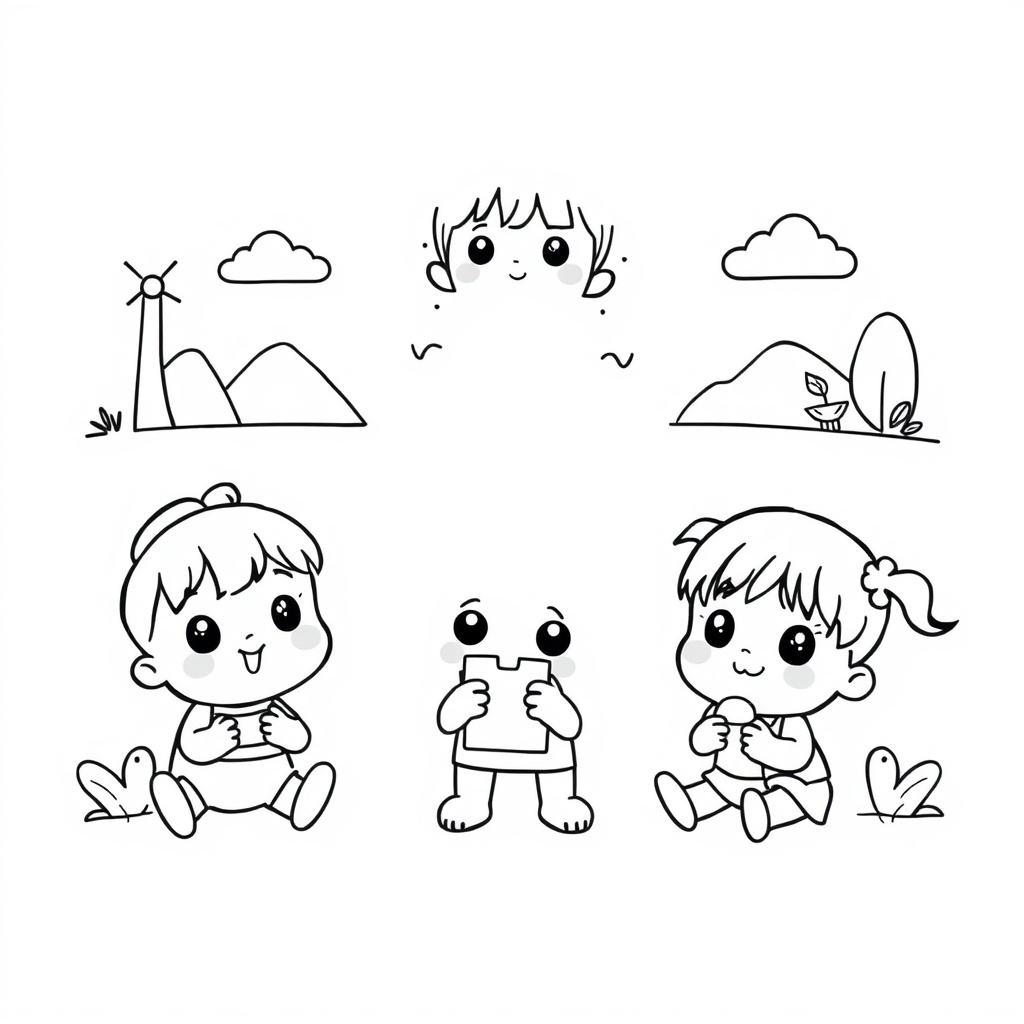 Kolorowanka Bluey: Świat Przygód