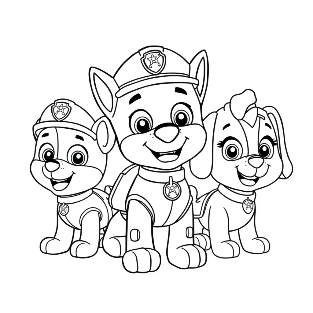 Kolorowanka Psia Ekipa