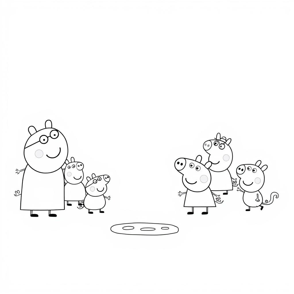 Libro para Colorear: El Mundo de Peppa