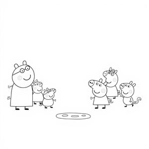 Libro para Colorear: El Mundo de Peppa