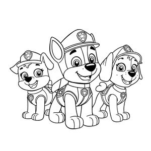 Libro para Colorear Patrulla Canina