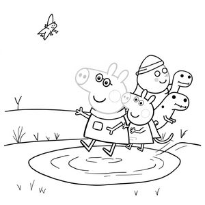 Libro para Colorear de Peppa Pig