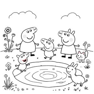 Libro para Colorear de Peppa Pig