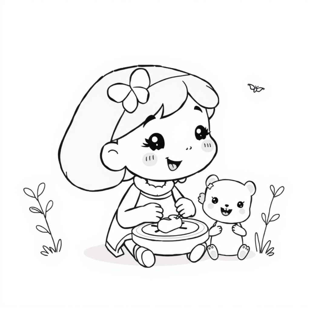 Libro para Colorear de Bluey