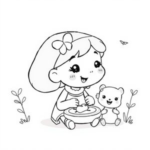 Libro para Colorear de Bluey