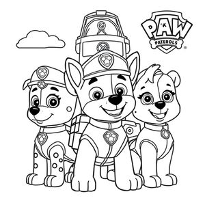 Libro para Colorear de PAW Patrol