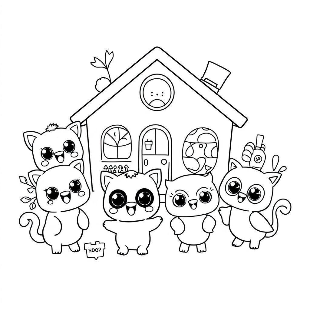 Libro para Colorear de Bluey