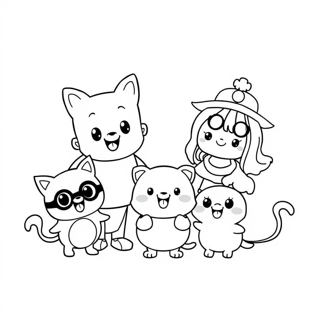 Libro de Colorear de Bluey