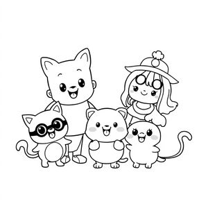 Libro de Colorear de Bluey