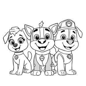 Libro para Colorear: Patrulla Canina