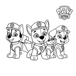 Libro de Colorear: ¡Patrulla de Cachorros al Rescate!