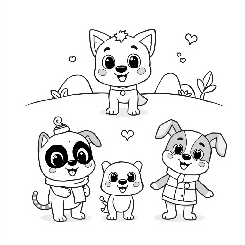 Libro para colorear de Bluey