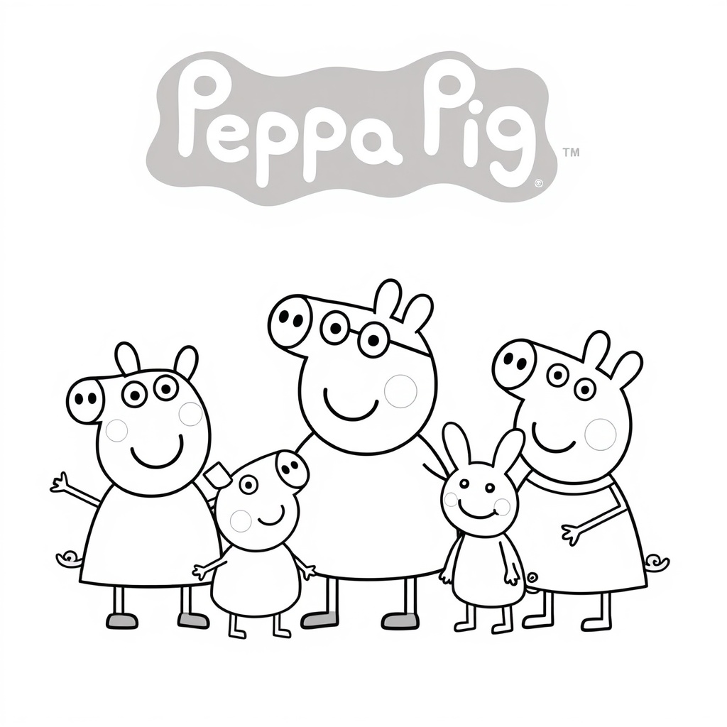 Libro para Colorear: Peppa Pig