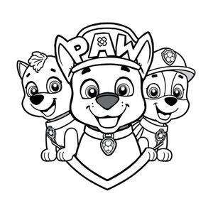 Libro de Colorear de PAW Patrol: Aventura Canina