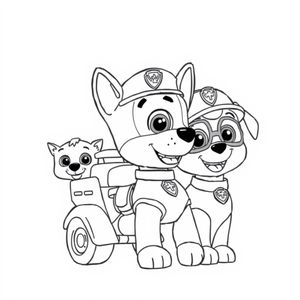 ¡Acción de Patrulla Canina!