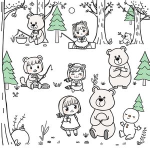 Masha y el Oso - Aventuras en el Bosque