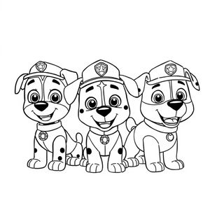 Cuaderno de Colorear de PAW Patrol