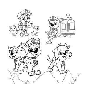 PAW Patrol: Libro para Colorear Héroes en Acción