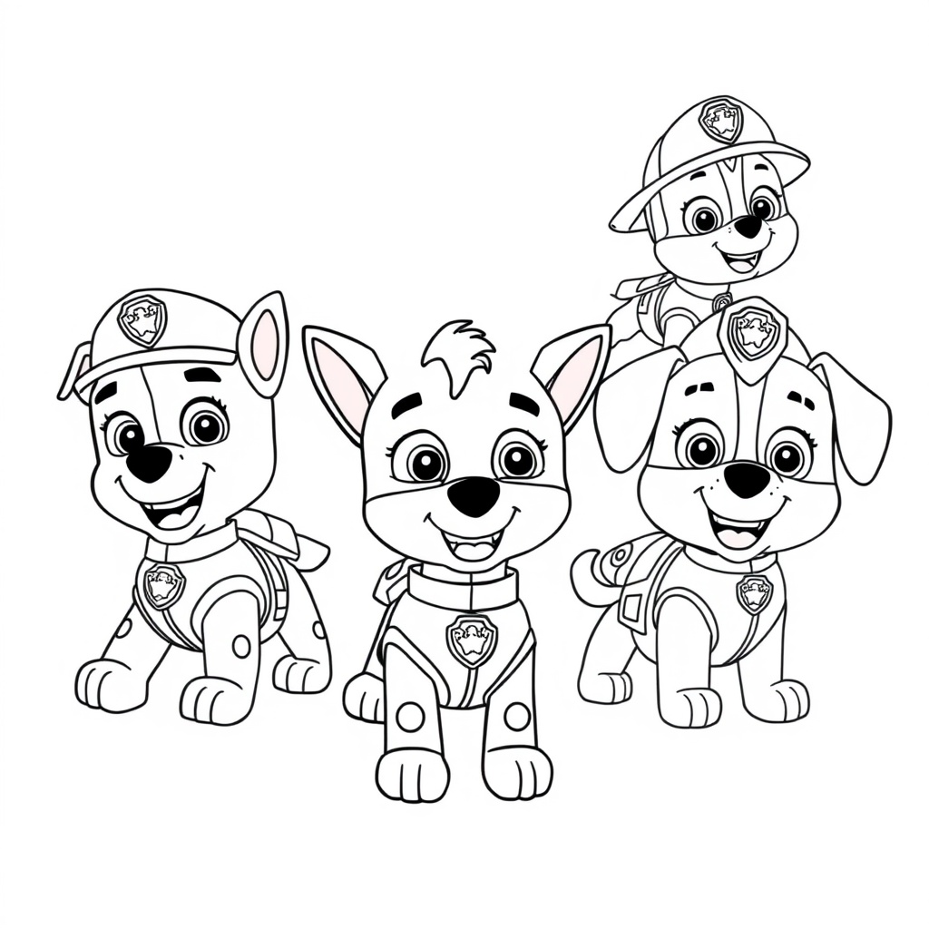 Patrulla Canina: Libro de Colorear de Aventuras