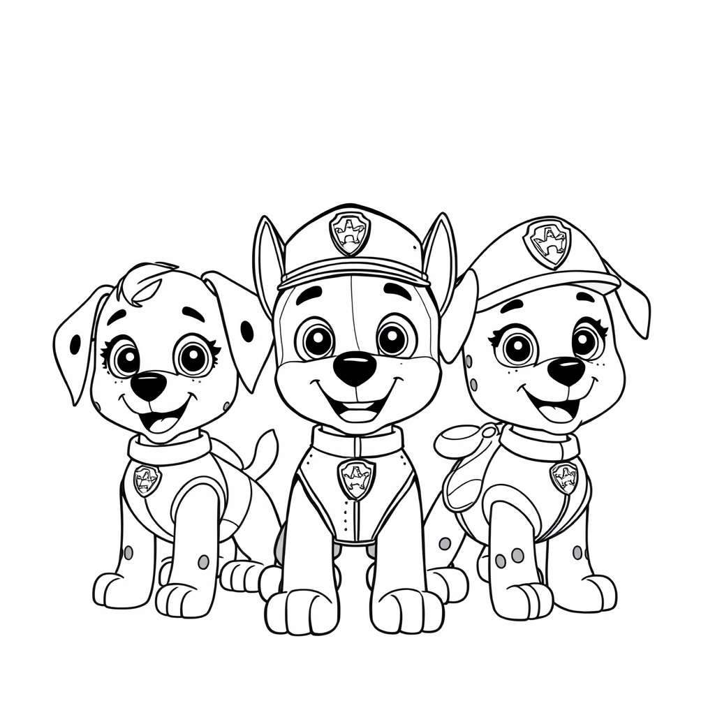PAW Patrol Acción y Colores