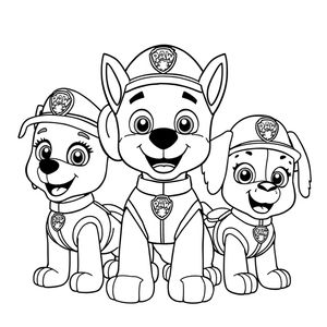 Libro de Colorear de PAW Patrol