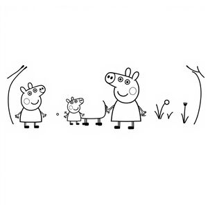 Peppa Pig para Colorear: Mundo de Aventuras