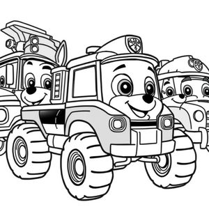 Libro para Colorear de Patrulla Canina