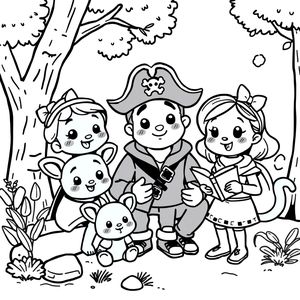 Libro para Colorear de Bluey