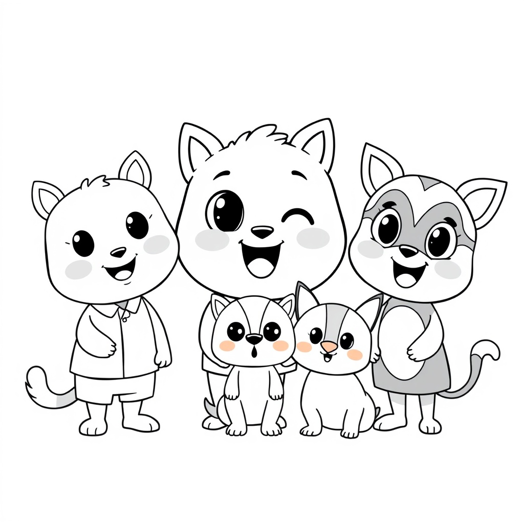 Bluey: Kolorowanka Przygód