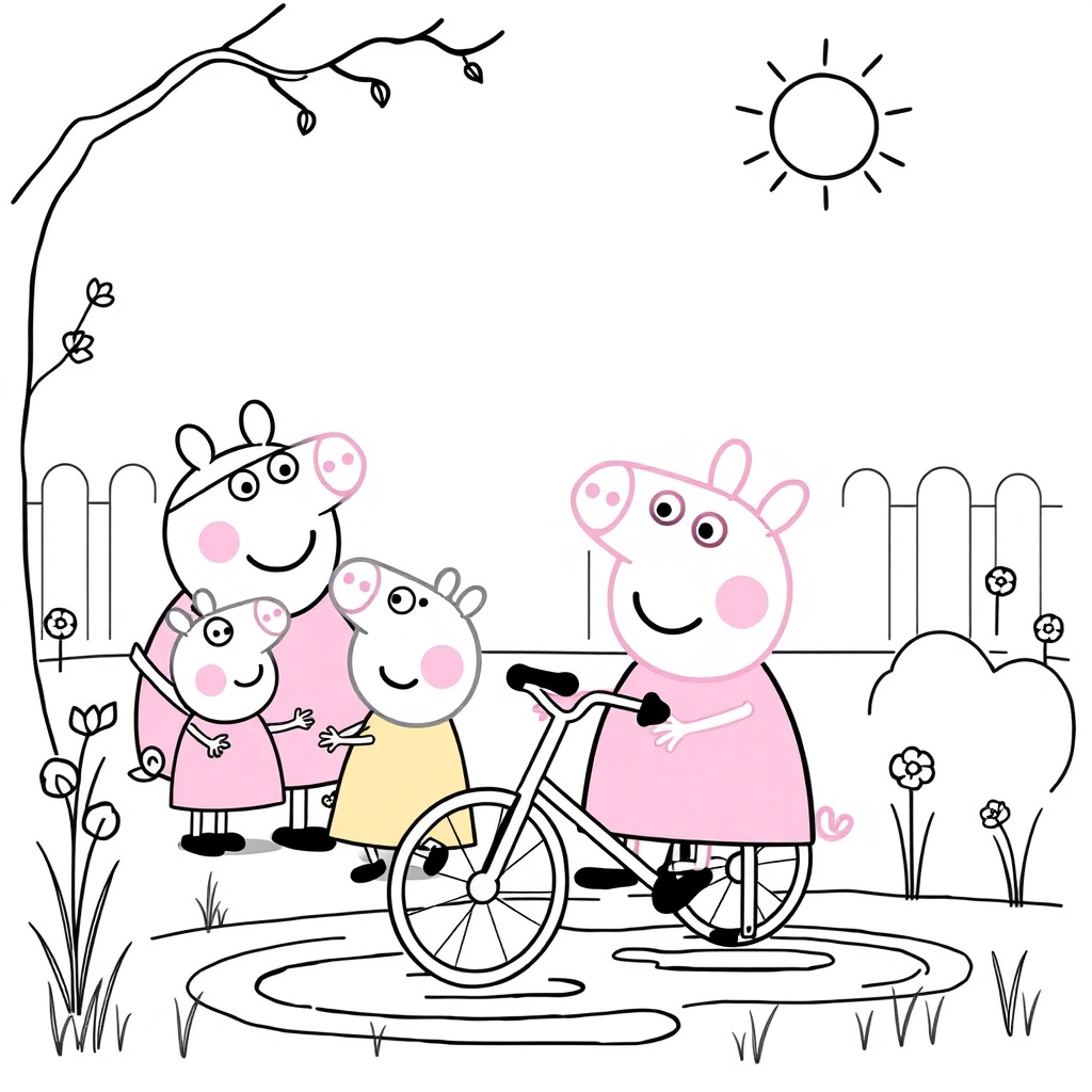 Libro para Colorear Peppa Pig