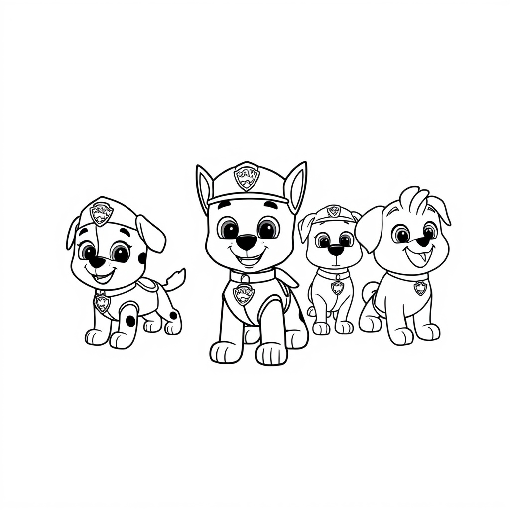 Patrulla Canina: Libro de Colorear de Misión de Rescate
