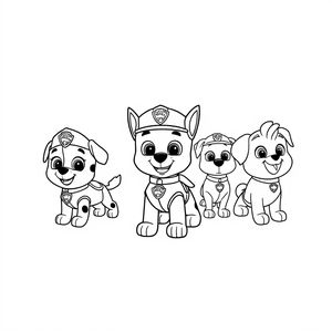 Patrulla Canina: Libro de Colorear de Misión de Rescate