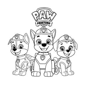 Libro de Colorear de Patrulla de Cachorros