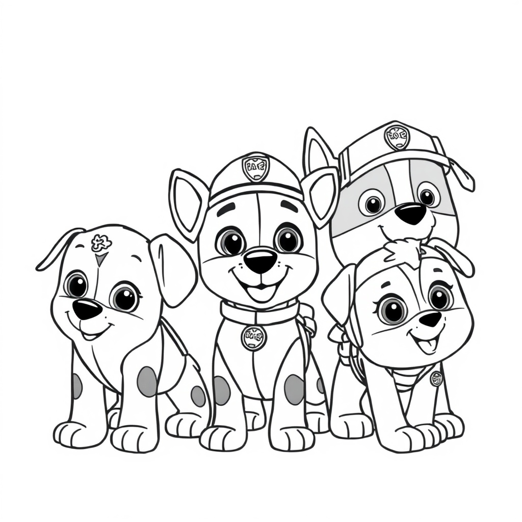 Patrulla de Cachorros - Colorea tu aventura!