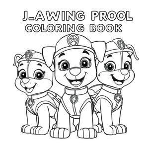 Libro para Colorear: Patrulla de Cachorros
