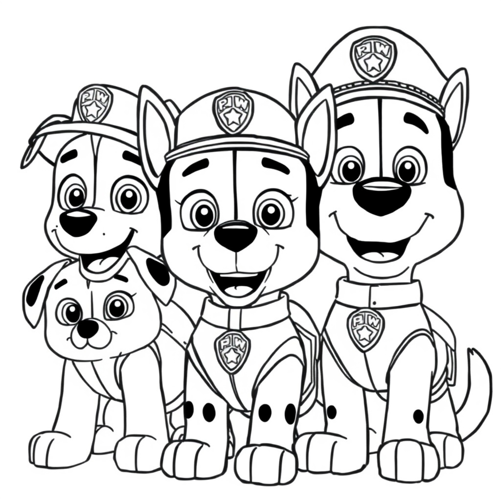 PAW Patrol - Kolorowanka z Bohaterami Psiego Patrolu