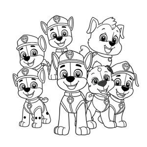 Patrulla Canina: Coloreando Aventuras