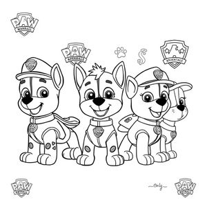 Libro para Colorear: Patrulla Canina al Rescate