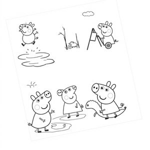 Aventuras de Peppa Pig: Libro para Colorear