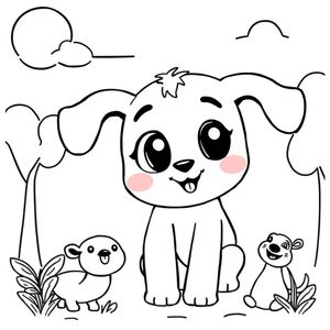 Bluey y Amigos - Libro para Colorear