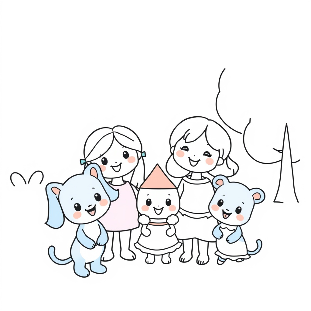 Bluey - Libro para Colorear para Niños