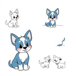 Libro de Colorear de Bluey