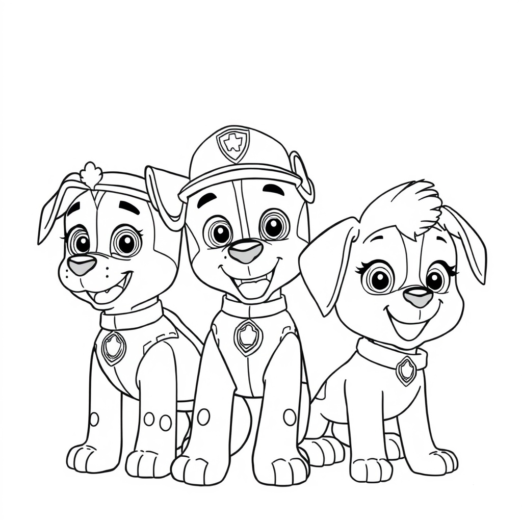 Patrulla Canina: Libro de Colorear de Aventuras