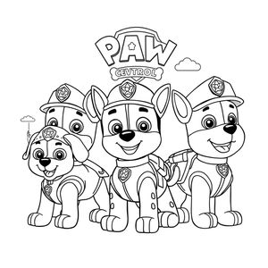 Libro para Colorear de PAW Patrol