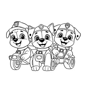 Libro de Colorear de La Patrulla Canina