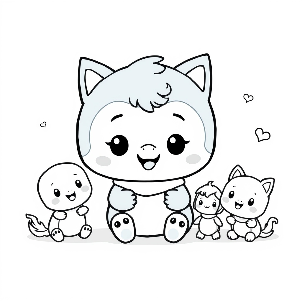 Libro para Colorear de Bluey