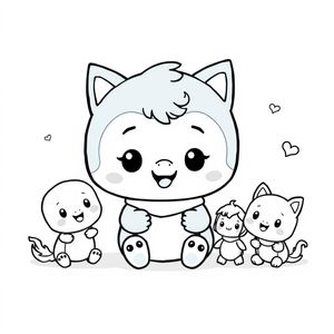 Libro para Colorear de Bluey