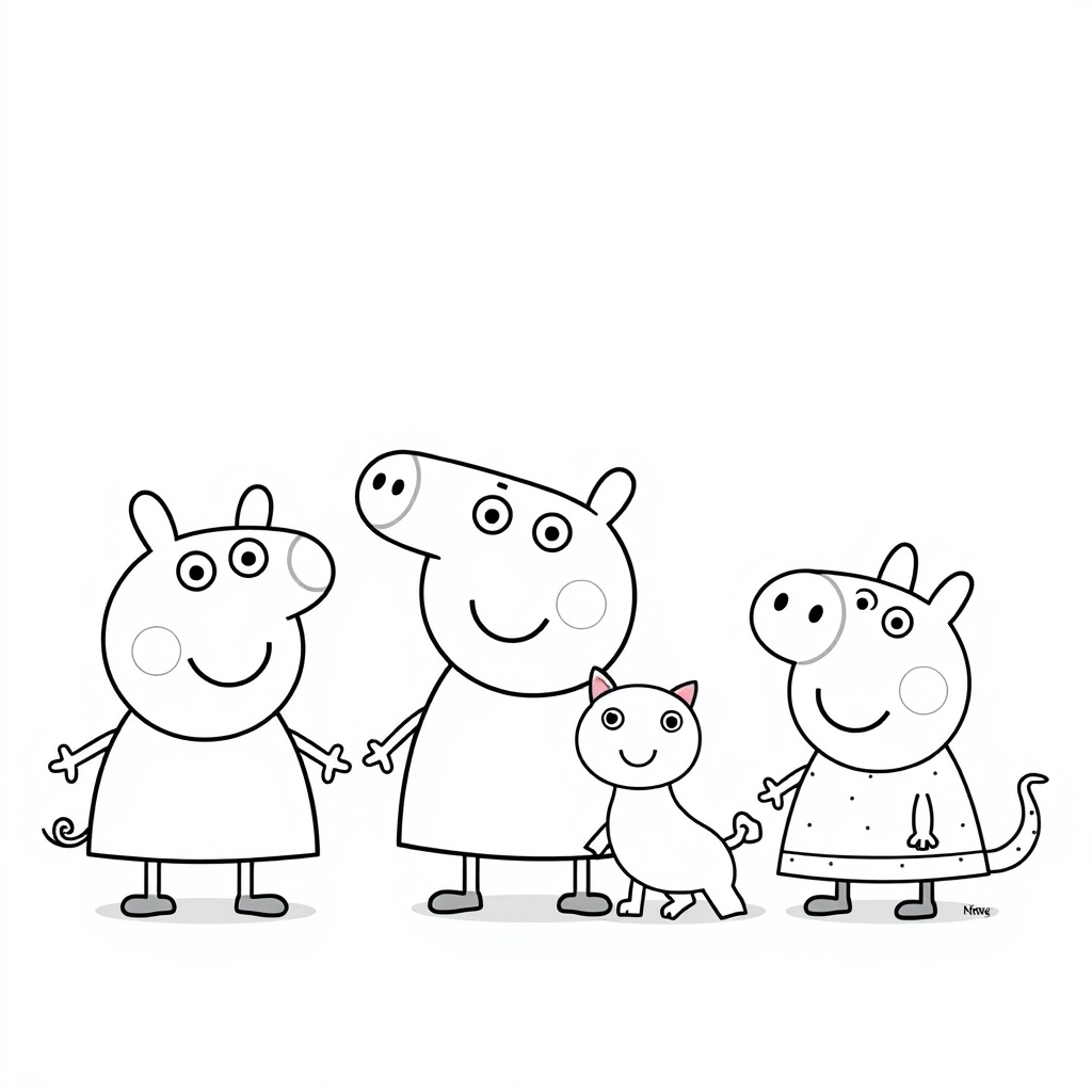 Libro para Colorear Peppa Pig