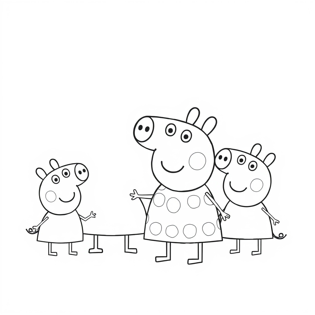 Libro para Colorear: Peppa Pig