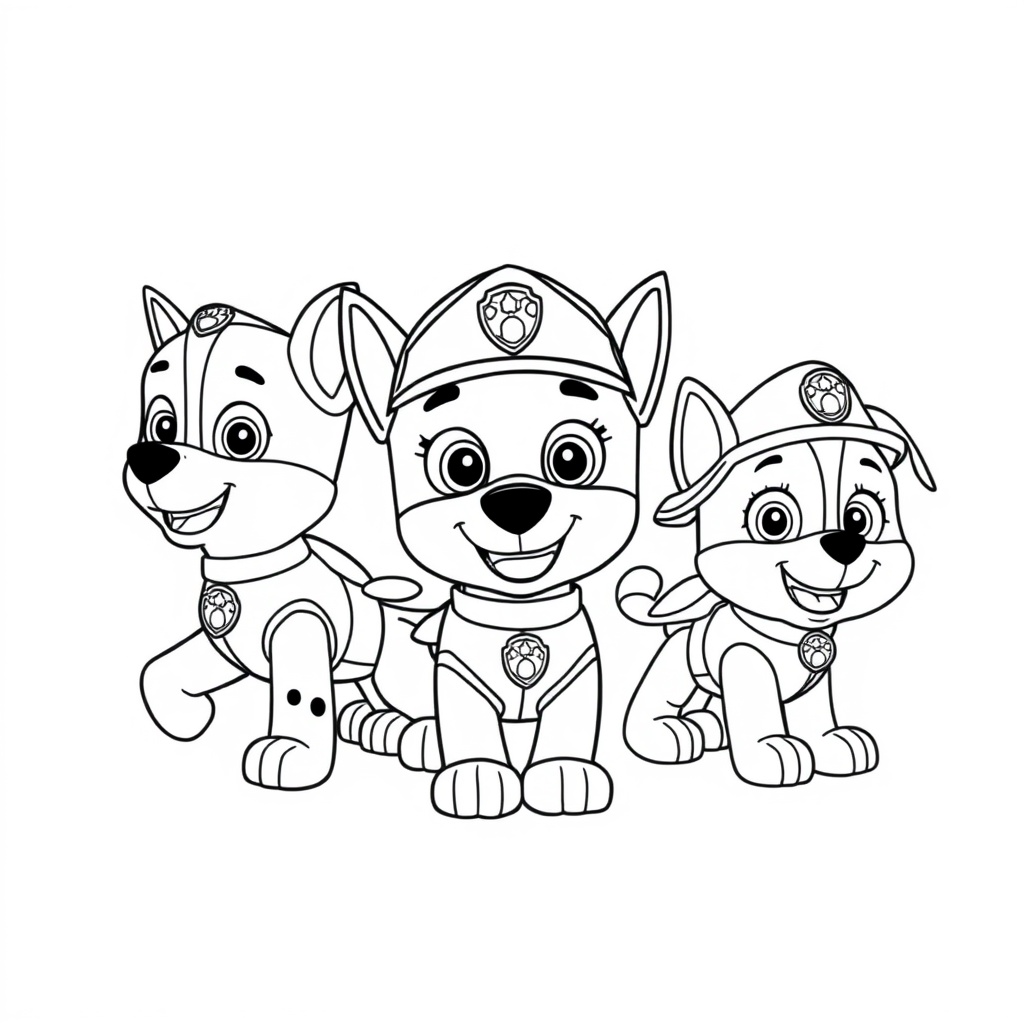 Libro para Colorear - ¡Paw Patrol: Acción!